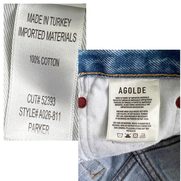 AGOLDE • Parker Vintage Cut Off Short - Picture 12 of 12